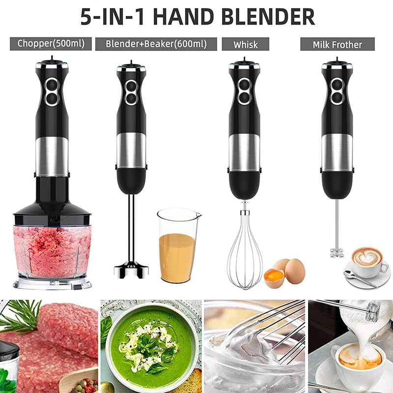 HB-6007 High power DC motor Immersion stick blender