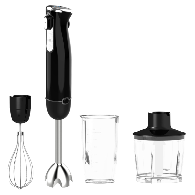 HB-6009R Rechargeable Hand operated stick blender with Type C cable used cordless